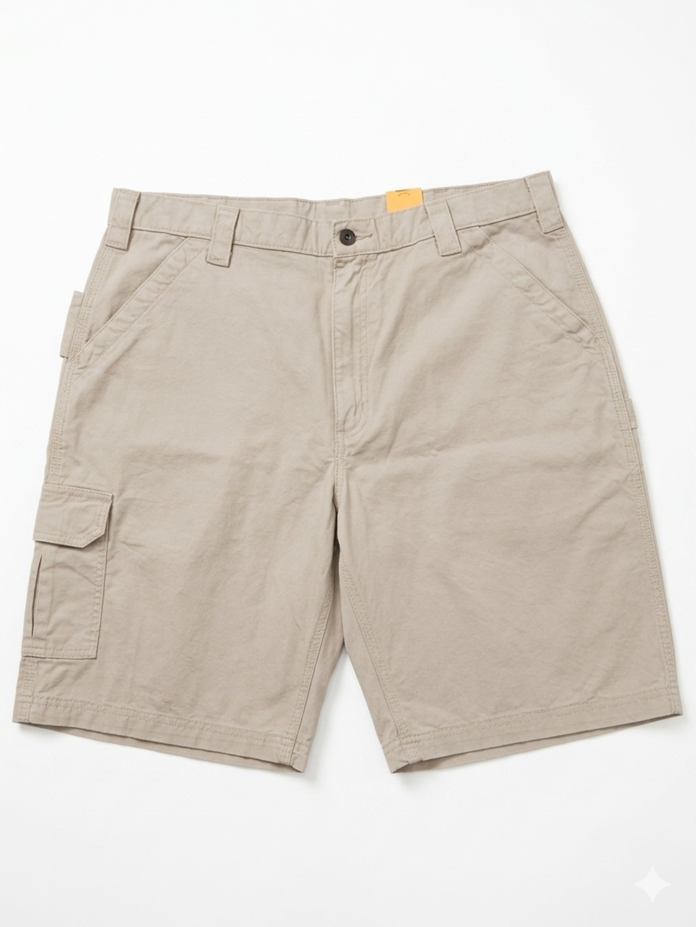 Carhartt Khaki Tan Cargo Shorts with Utility Pocket